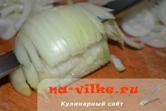 Нарізка цибулі основні способи, форми і секрети (лука) Нарізка цибулі основні способи, форми і секрети