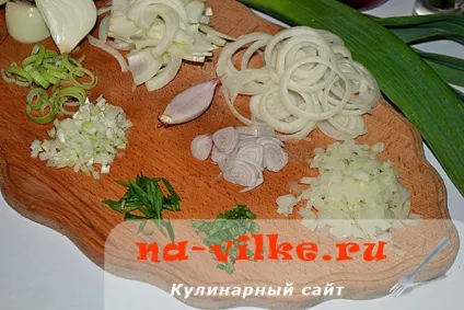 Нарізка цибулі основні способи, форми і секрети (лука) Нарізка цибулі основні способи, форми і секрети