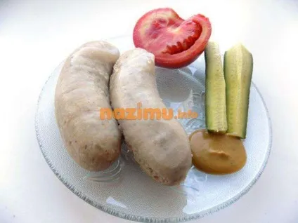Мюнхенські ковбаски - рецепт приготування з фото