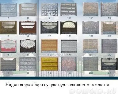 Еврозабор, що це таке, як побудувати «європаркан»