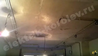 Електрика в натяжних стелях (стелю який буде) Електрика в натяжних стелях