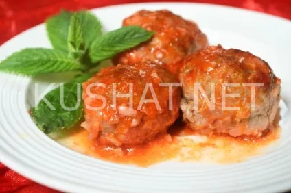 Їжачки з фаршу з рисом в духовці (їжачки з фаршу з рисом в духовці рецепт) Їжачки з фаршу з рисом в духовці