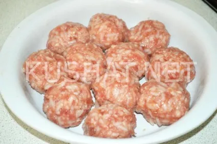 Їжачки з фаршу з рисом в духовці (їжачки з фаршу з рисом в духовці) Їжачки з фаршу з рисом в духовці