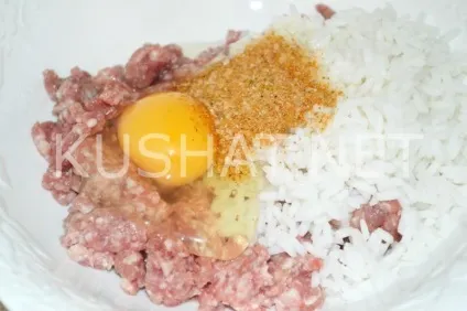 Їжачки з фаршу з рисом в духовці (їжачки з фаршу з рисом в духовці фото) Їжачки з фаршу з рисом в духовці