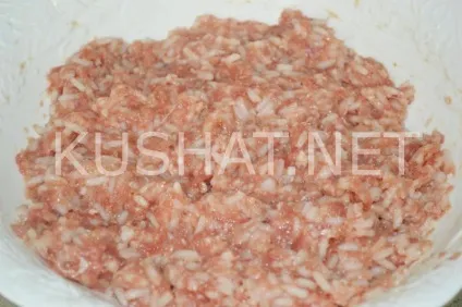 Їжачки з фаршу з рисом в духовці (фаршу) Їжачки з фаршу з рисом в духовці