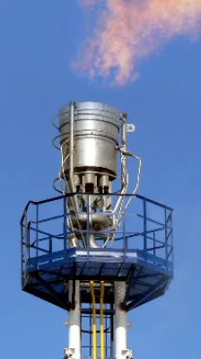 Факельна система для скидання і спалювання газів і парів, замовити, купити