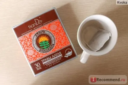Фіточай tiande трави алтая з дудником китайським і червоною щіткою (для жінок) - «❃❃❃ хороший (трави) Фіточай tiande трави алтая з дудником китайським і червоною щіткою (для жінок) - «❃❃❃ хороший