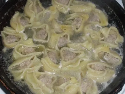 Фаршировані макаронні ріжки (макарони) Фаршировані макаронні ріжки
