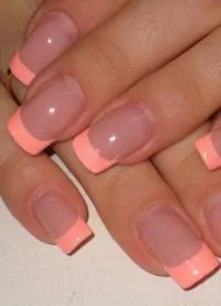Френч на коротких нігтях (коротких) Френч на коротких нігтях