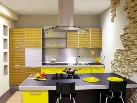 Фото яскравого дизайну інтер'єру кухні (кухні) Фото яскравого дизайну інтер'єру кухні
