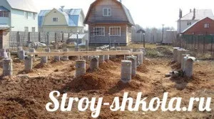 Фундамент з азбестоцементних труб - унікальна і докладна технологія (фундаменту азбестоцементних труб) Фундамент з азбестоцементних труб - унікальна і докладна технологія
