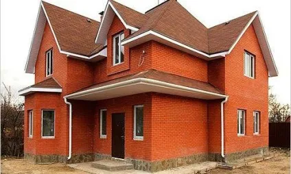 Фундамент під цегляний будинок стрічковий, плитний, фундамент