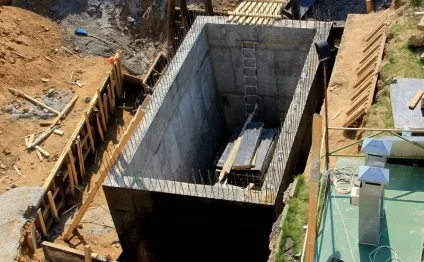 Гідроізоляція резервуарів для води металевих, бетонних