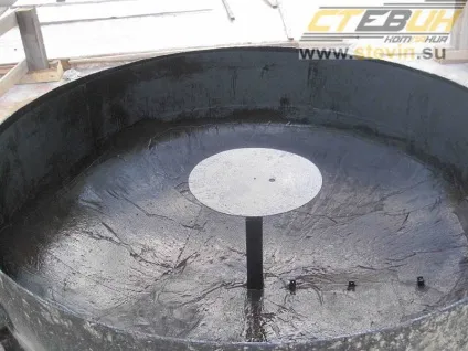 Гідроізоляція резервуарів для води металевих, бетонних