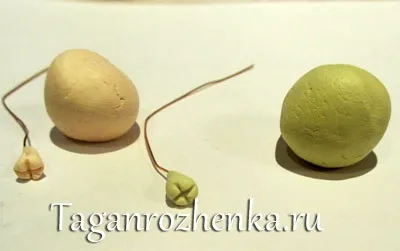 Гортензія з холодного фарфору (порцеляни) Гортензія з холодного фарфору