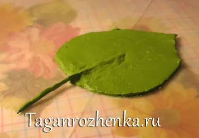 Гортензія з холодного фарфору (великі канцелярські скріпки) Гортензія з холодного фарфору