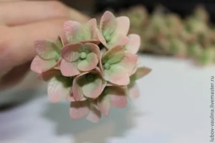 Гортензія з холодного фарфору - ярмарок майстрів - ручна робота, handmade
