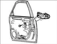 Hyundai accent, передні двері, Хендай акцент (двері щодо суміжних) Hyundai accent, передні двері, Хендай акцент