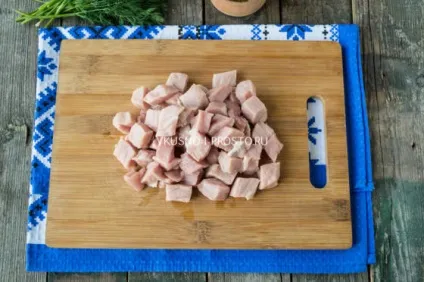 Гречка по-купецькому зі свининою (російська кухня) Гречка по-купецькому зі свининою