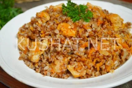 Гречка з м'ясом в духовці (гречка з м'ясом в духовці рецепт) Гречка з м'ясом в духовці