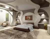 Цікаві ідеї для оформлення спальні в квартирі, фото декору стін, стелі, вікон і ліжка, а (квартирі) Цікаві ідеї для оформлення спальні в квартирі, фото декору стін, стелі, вікон і ліжка, а
