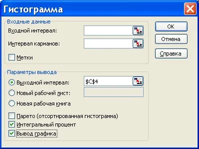 Інструменти excel для побудови гістограм, полігонів