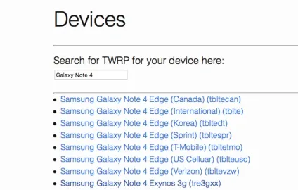 Інструкція як встановити кастомними рекавери twrp на будь-який смартфон або планшет samsung galaxy (galaxy) Інструкція як встановити кастомними рекавери twrp на будь-який смартфон або планшет samsung galaxy