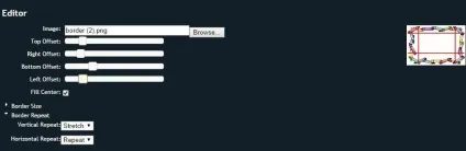 Як робиться в css рамка-картинка описуємо прийом