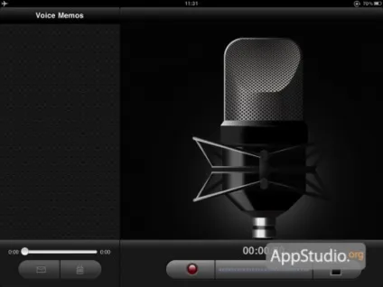 Відсутній диктофон для ipad - voice recorder hd - проект appstudio (ipad) Відсутній диктофон для ipad - voice recorder hd - проект appstudio