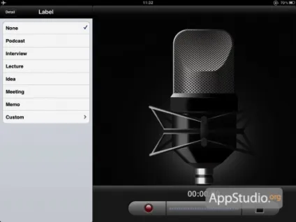 Відсутній диктофон для ipad - voice recorder hd - проект appstudio (ipad) Відсутній диктофон для ipad - voice recorder hd - проект appstudio