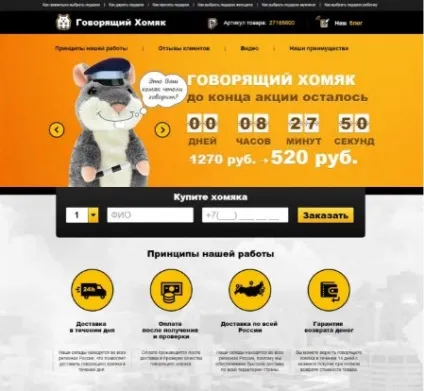 Незвичайні приклади посадочних сторінок з продажу говорять хом'яків (приклади продає сторінки) Незвичайні приклади посадочних сторінок з продажу говорять хом'яків