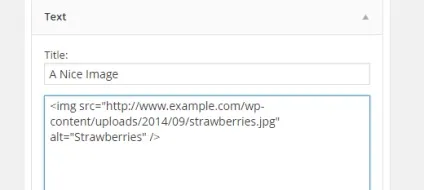 Як додати зображення в віджет сайдбара wordpress (сайдбара) Як додати зображення в віджет сайдбара wordpress