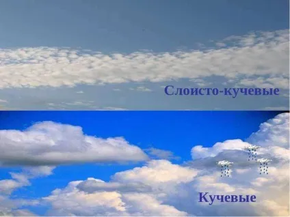 Які бувають види хмар
