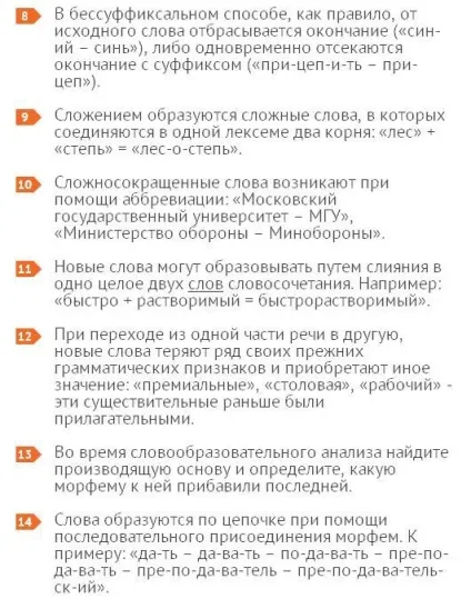 Які способи освіти слів існують в українській мові