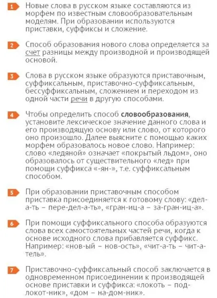 Які способи освіти слів існують в українській мові