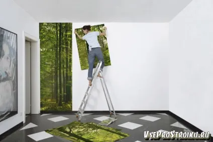 Як клеїти фотошпалери на стіну (фотошпалери) Як клеїти фотошпалери на стіну