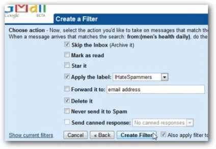 Як позбутися від спаму за допомогою фільтрів gmail (спаму) Як позбутися від спаму за допомогою фільтрів gmail