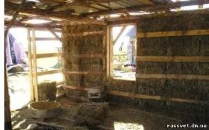 Як ми побудували будинок із соломи (соломи) Як ми побудували будинок із соломи