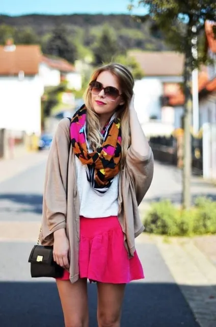 Як носити шарф влітку