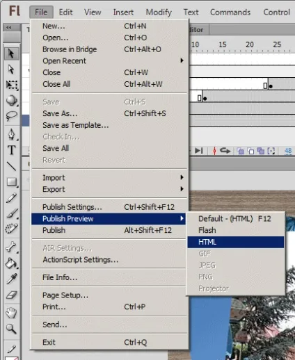 Як відкрити flash professional cs6
