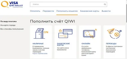 Як поповнити віртуальну карту qiwi доступні способи (віртуальну) Як поповнити віртуальну карту qiwi доступні способи