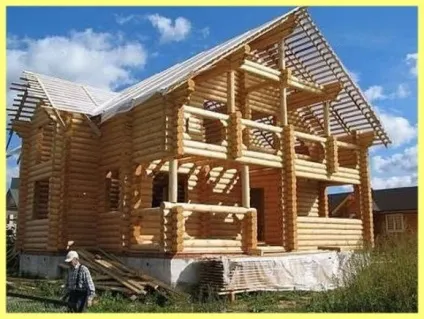 Як правильно збирати зруб з оциліндрованих колод (оциліндрованих) Як правильно збирати зруб з оциліндрованих колод