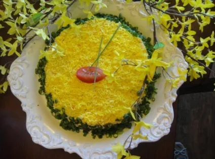 Як приготувати салат - мімоза - з сайра швидко і смачно (мімоза) Як приготувати салат - мімоза - з сайра швидко і смачно