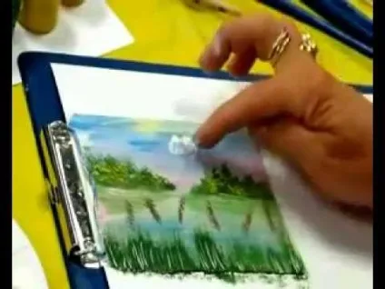 Як малювати падаючий сніг на