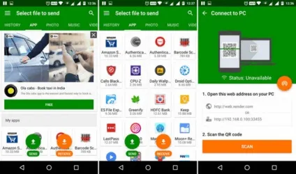 Обмін файлами між комп'ютером і android по wifi (файлами) Обмін файлами між комп'ютером і android по wifi