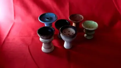 Як зробити чашу для кальяну з фольги, глини