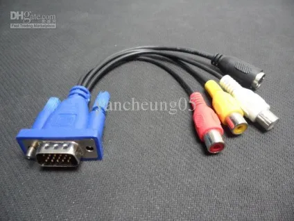 Як зробити кабель vga тюльпани - секрет майстра (кабель) Як зробити кабель vga тюльпани - секрет майстра