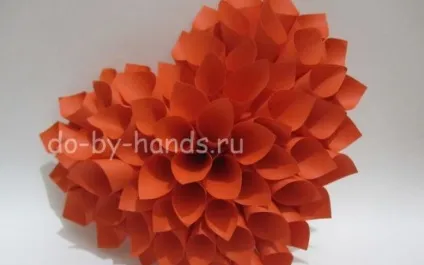 Як зробити об'ємне серце з паперу своїми руками - крок за кроком з фото (руками) Як зробити об'ємне серце з паперу своїми руками - крок за кроком з фото