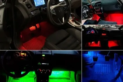 Як зробити підсвічування ніг в автомобілі своїми руками правильний тюнінг - твій АВТОПУЛЬС (автомобіля) Як зробити підсвічування ніг в автомобілі своїми руками правильний тюнінг - твій АВТОПУЛЬС