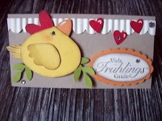 Як створити листівку stampin - up з півнем, курочкою або курчам (stampin) Як створити листівку stampin - up з півнем, курочкою або курчам